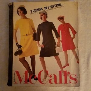 Mccall's Pattern Book August 1967